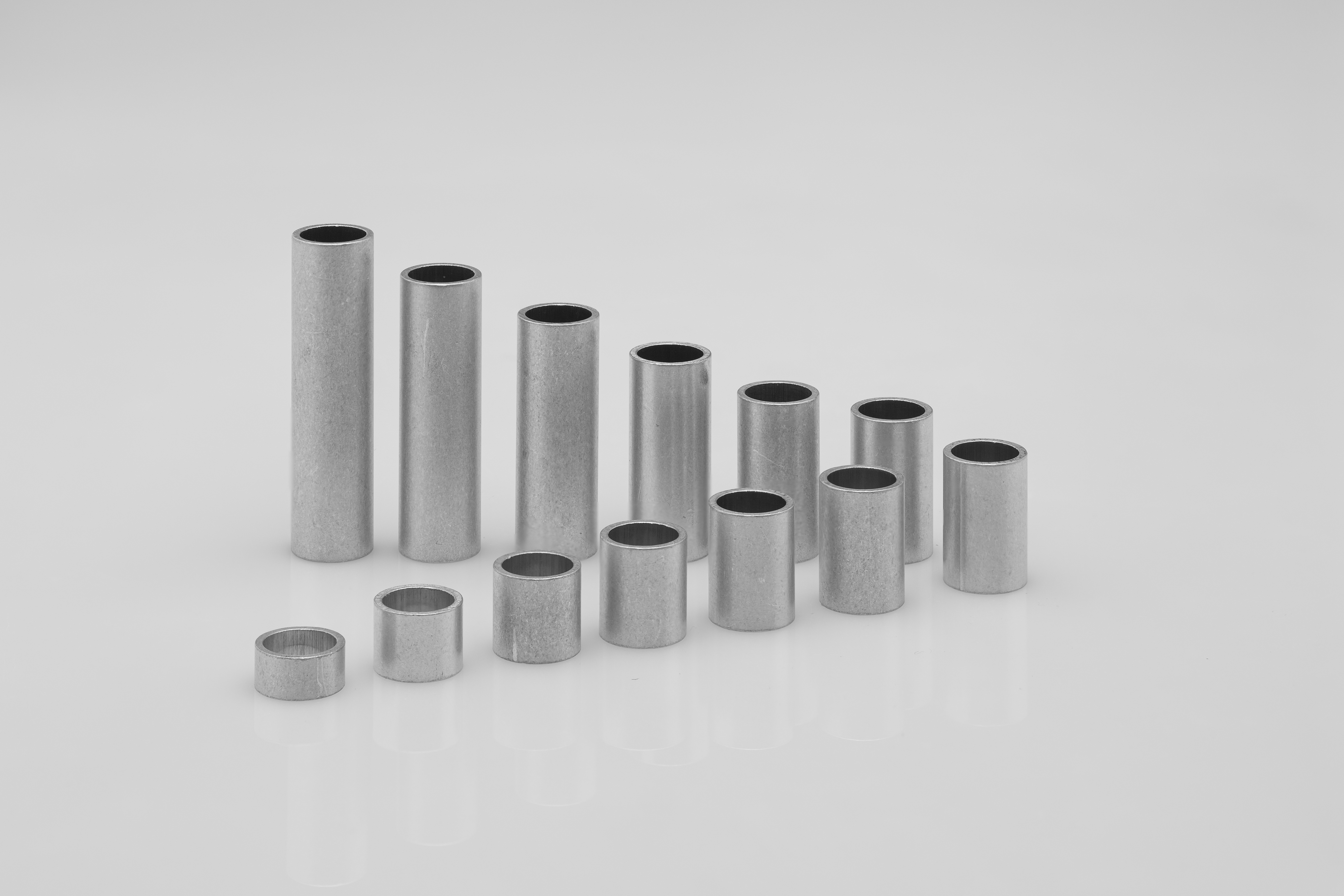 Aluminum sleeves 10x8x1 mm (up to M8)