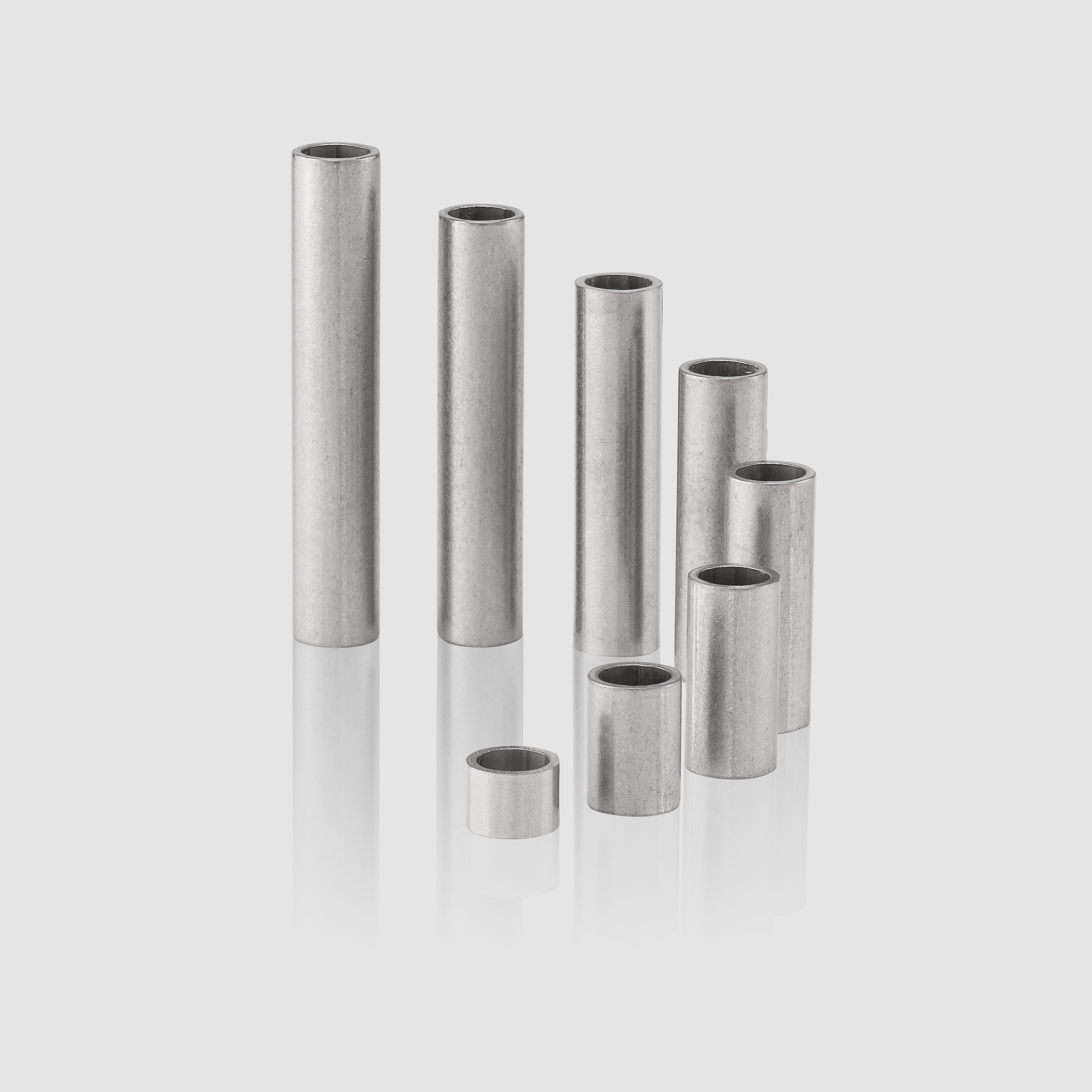 Edelstahlhülse 7x5,4x0,8 mm (bis M5) Edelstahlhülse 7x5,4x0,8 mm (bis M5)