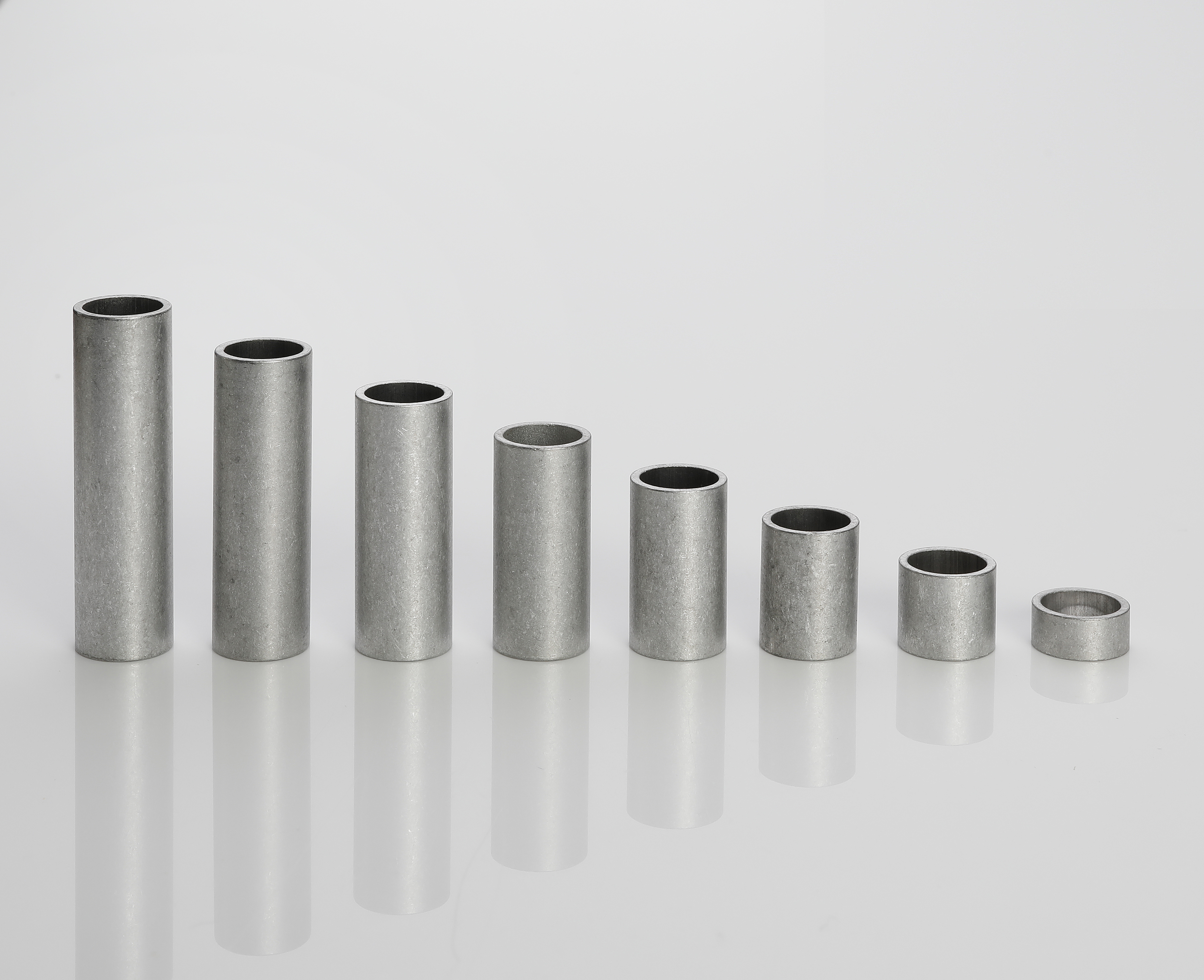 Aluminum sleeves 10x8x1 mm (up to M8)
